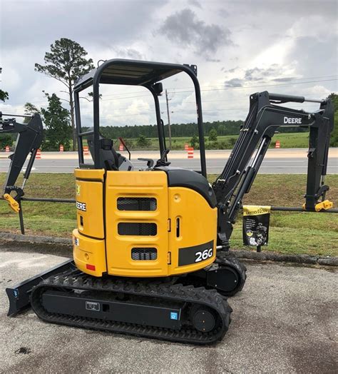 new john deere mini excavator for sale|john deere 26g new price.